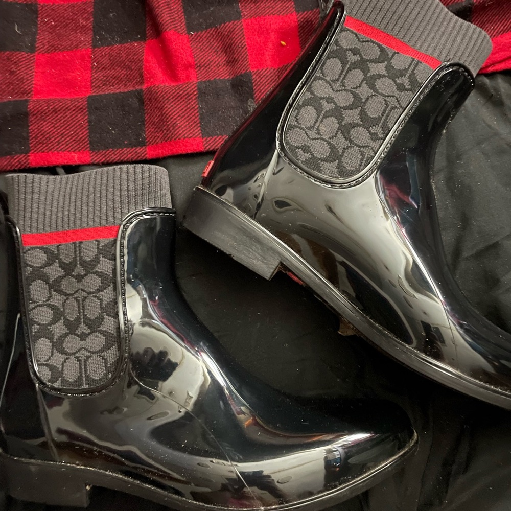 Coach rain boots - Picture 2 of 4